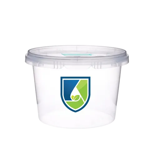  Round Snap-Lock Containers - 25pk